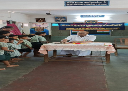 இராஜபாளையம் ஸ்ரீராமலிங்கவிலாஸ் ஜெயராம் துவக்கப்பள்ளி  78-வது இந்திய சுதந்திர தினவிழா