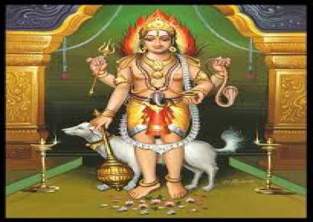 சனீஸ்வரரின் குருநாதர் பைரவர்.