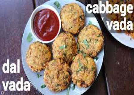 முட்டை கோஸ் வடை.