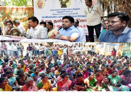 சிவகாசி  ஊராட்சி ஒன்றியம் பெரிய பொட்டல்பட்டி கிராமத்தில் உலக தண்ணீர் தினத்தை முன்னிட்டு, கிராம சபைக் கூட்டம் .