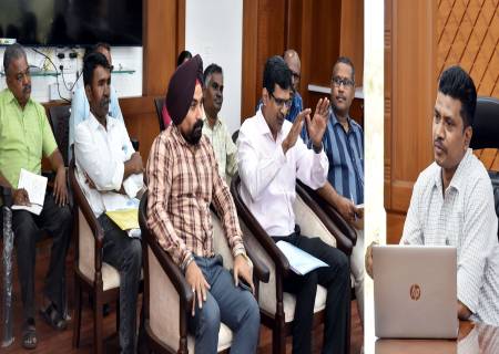 முன்னேற விழையும் மாவட்டம்(Aspirational District) தொடர்பாக பொது விநியோக திட்டத்தின் செயல்பாடுகள் குறித்து, ஆய்வுக்கூட்டம் நடைபெற்றது.