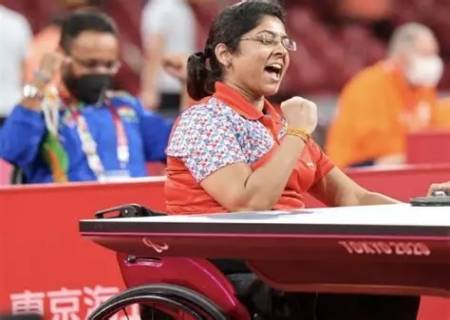 இந்தியாவின் உலக பாரா 'எலைட்' டேபிள் டென்னிஸ்  தொடரில் பவினா  பென் படேல்'தங்கம்'