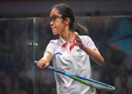 அனாஹத் சிங். ஆஸ்திரேலிய ஸ்குவாஷ் தொடரில் காலிறுதிக்கு முன்னேறினார்.