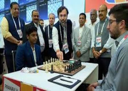 செஸ் உலக கோப்பை 11வது சீசனில்  இந்தியாவின் பிரனேஷ், இரண்டாவது சுற்றுக்கு முன்னேறினார்.