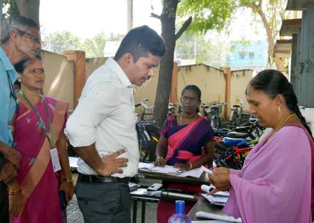 வாக்காளர் பட்டியல் சிறப்பு தீவிரத் திருத்தப் பணிகள்.