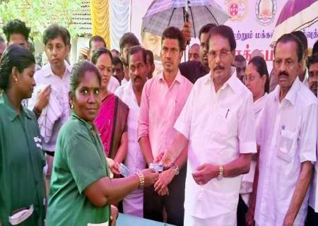 “நலம் காக்கும் ஸ்டாலின்”  திட்டத்தின் கீழ்,  நடைபெற்ற 15-ஆவது  பல்நோக்கு சிறப்பு மருத்துவ முகாம்.