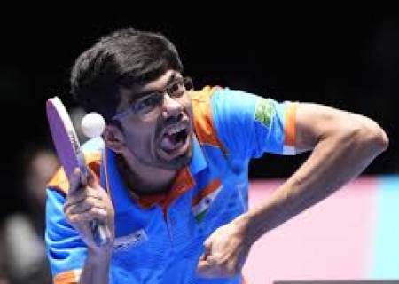 டபிள்யு.டி.டி., சாம்பியன்ஸ் டேபிள் டென்னிஸ் மானவ் தக்கார் வெற்றி .