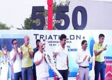 நாட்டின் முதல் 'அயன்மேன் 5i50 டிரையத்லான்’ போட்டி