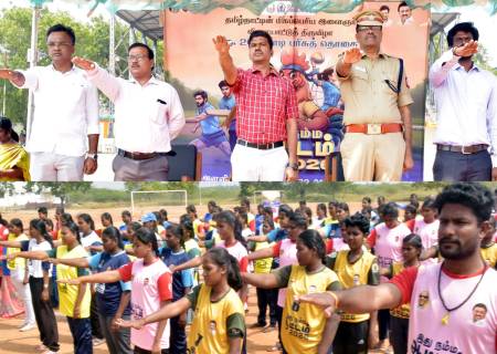 தீண்டாமை ஒழிப்பு தினத்தையொட்டி, மாவட்ட ஆட்சித்தலைவர் அவர்கள் தலைமையில் தீண்டாமை ஒழிப்பு உறுதிமொழியினை அரசு அலுவலர்கள், மாணவர்கள் ஏற்றுக் கொண்டனர்.