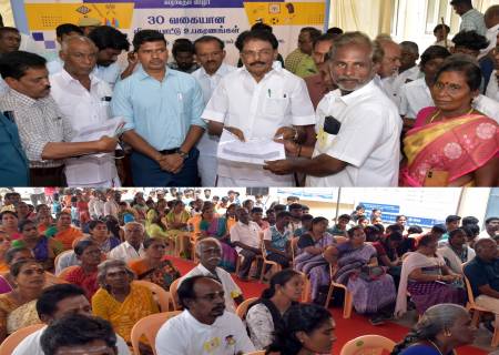 தமிழ்நாடு துணை முதலமைச்சர் அவர்கள் புதுக்கோட்டை மாவட்டத்தில் இளைஞர் நலன் மற்றும் விளையாட்டு மேம்பாட்டுத் துறை சார்பில், டாக்டர் கலைஞர் விளையாட்டு உபகரணங்கள் வழங்கும் விழா.