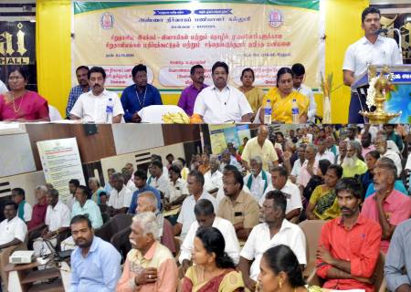 விவசாயிகள் மற்றும் தொழில் முனைவோர்களுக்கான சிறுதானியங்கள் மதிப்பு கூட்டுதல் மற்றும் சந்தைப்படுத்துதல் குறித்த பணிமனை கருத்தரங்கு நிகழ்ச்சி.