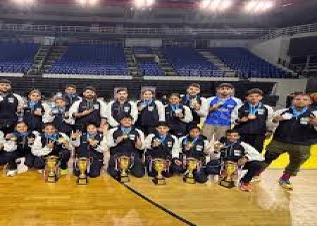 இந்திய அணி, 6வது அக்ரோபோலிஸ் சர்வதேச உஷு ஓபன் தொடரில் 24 பதக்கங்கள் .