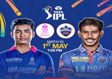 DELHI - RAJASTHAN - 1 MAY 2026 IPL CRICKET .