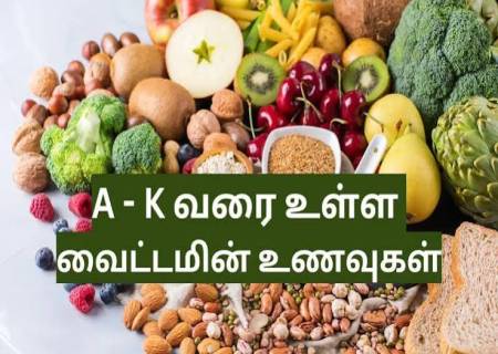 ஆரோக்கியம் தரும் விட்டமின்கள்: முழு வழிகாட்டி அட்டவணை. 
