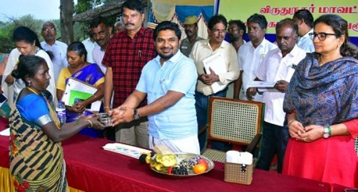 மாவட்ட நிர்வாகம் சார்பில் நடைபெற்ற சமத்துவ பொங்கல் நிகழ்ச்சியில்   மாவட்ட ஆட்சித்தலைவர் அவர்கள் கலந்துகொண்டார்.