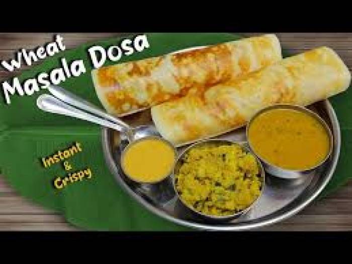 கோதுமை மசாலா தோசை அடை