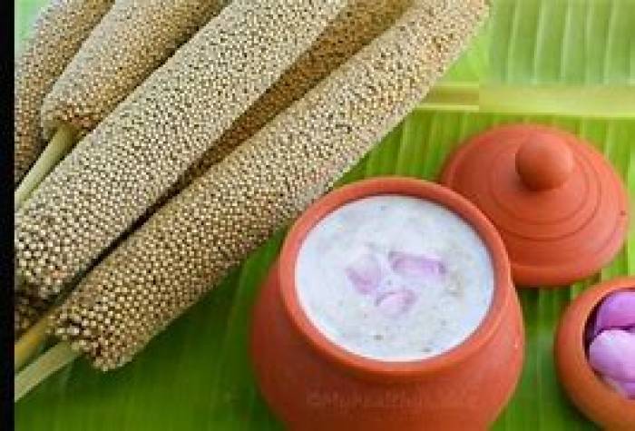 கடின வேலை  செய்பவர்கள் புத்துணர்வு பெற கம்பங்கஞ்சி.