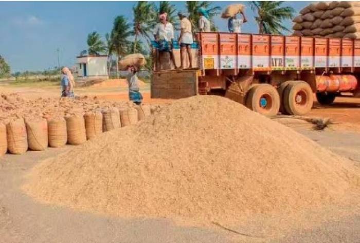 ராஜபாளையத்தில் நெல் கொள்முதல் நிலையம் துவக்கம்