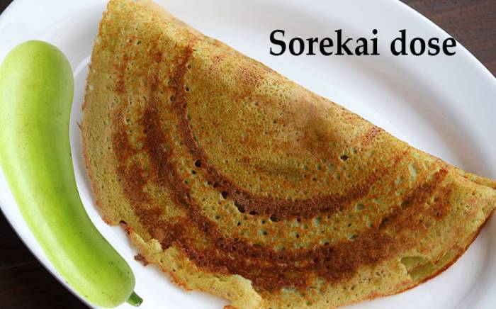சுரைக்காய் அடை தோசை .