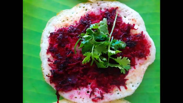 பீட்ரூட் ஆனியன் ஊத்தாப்பம்