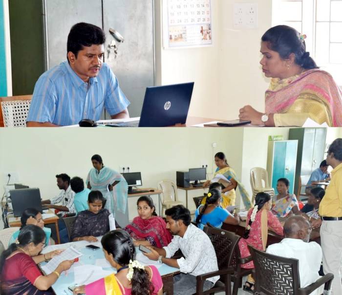 வாக்காளர் பட்டியல் சிறப்புத் தீவிரத் திருத்தப் பணிகள்.