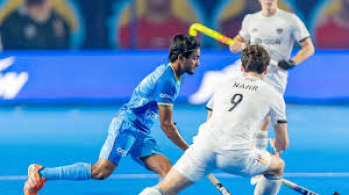 ஜூனியர் உலக கோப்பை ஹாக்கி அரையிறுதியில் இந்தியா,  ஜெர்மனியிடம் தோல்வியடைந்தது.