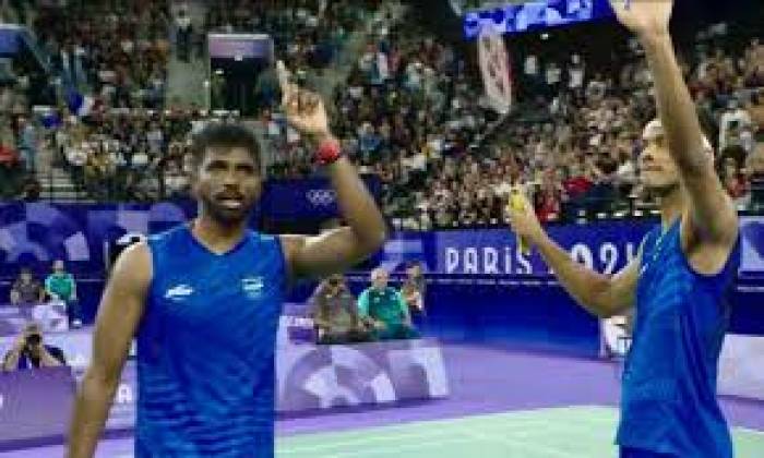 அரையிறுதிக்கு முன்னேறிய முதல் ஆண்கள் இரட்டையர் இந்திய ஜோடி வேர்ல்டு டூர்  பாட்மின்டன் பைனல்சில்…