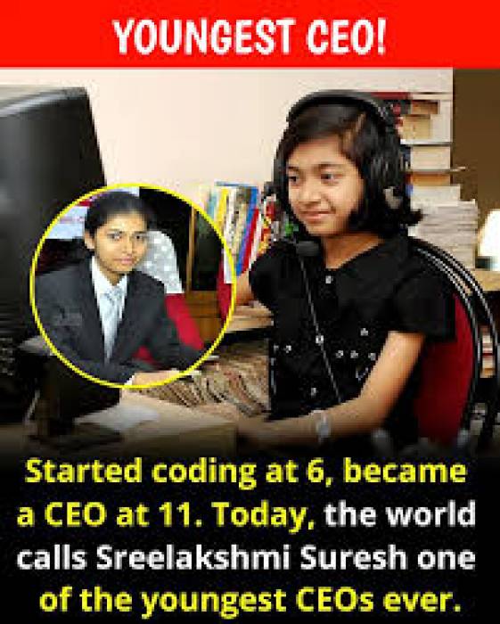 இந்தியாவின் மிக இளம் CEOs-ல் ஒருவரான  Sreelakshmi Suresh.