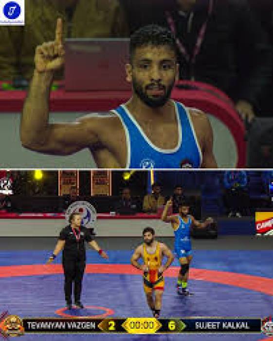 சர்வதேச மல்யுத்த ஓபன் 'ரேங்கிங்' தொடரில் இந்தியாவின் சுஜீத் பைனலுக்கு முன்னேறினார்.