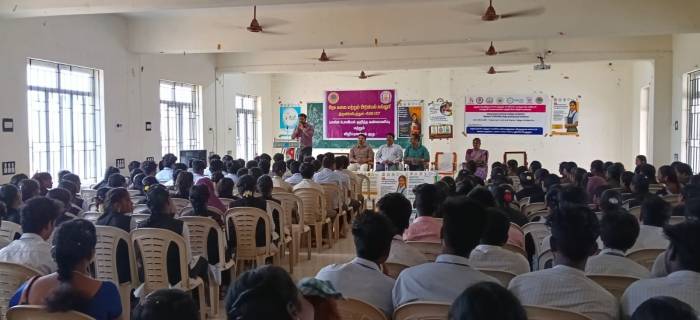 குழந்தை திருமணம் மற்றும் பாலியல் வன்முறைக்கு எதிரான விழிப்புணர்வு நிகழ்ச்சி.