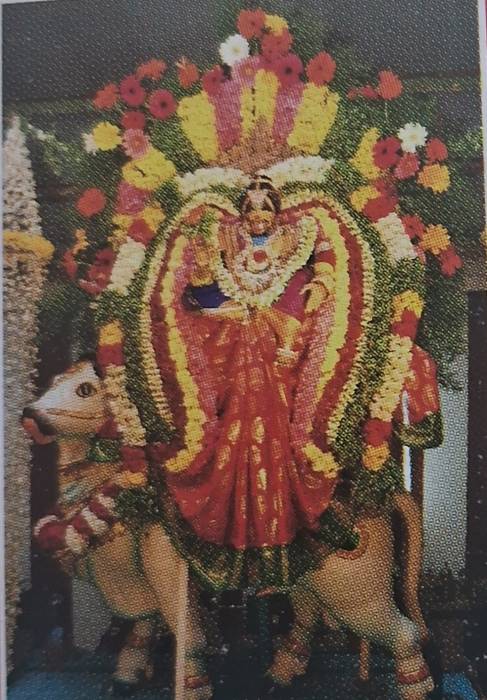 அருள்மிகு சொக்கர் கோவில் என்ற ஸ்ரீ மீனாக்ஷி சுந்தரேச்வரர் திருக்கோவில் ஆறாம் திருநாள்.