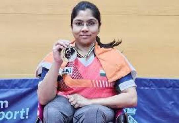 உலக பாரா சாலஞ்சர் டேபிள் டென்னிஸ் தொடரில்பவினா படேல் தங்கம் வென்றார்.