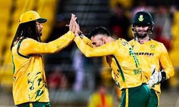 'டி-20'  4வது  போட்டியில்நியூசிலாந்துக்கு எதிரான  தென் ஆப்ரிக்க அணி, 19 ரன் வித்தியாசத்தில் வெற்றி பெற்றது.