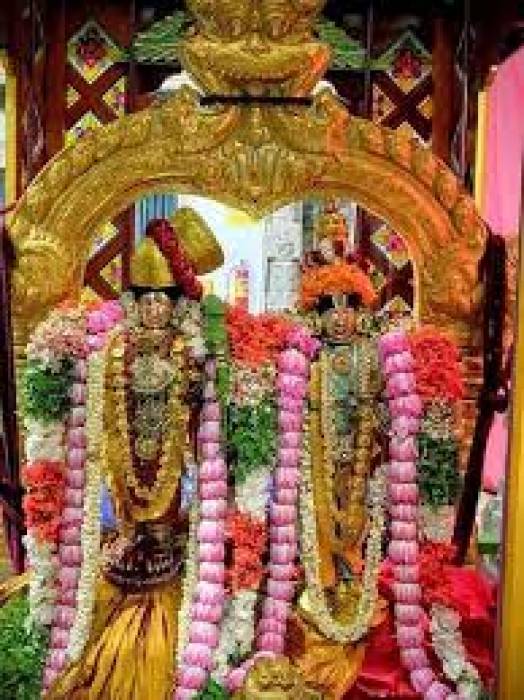 திருக்கல்யாண உற்ஸவ எட்டாம் நாள் ,ஸ்ரீவில்லிபுத்துார் ஆண்டாள் கோயிலில் இன்று  ஆண்டாள், ரெங்கமன்னார் திருக்கல்யாணம் நடக்கிறது.