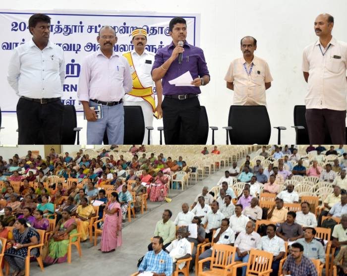 7 தொகுதிகளில்  தேர்தல் அலுவலர்களுக்கான இரண்டாம் கட்ட மறு பயிற்சி வகுப்புகள் ,மாவட்ட தேர்தல் அலுவலர் நேரில் ஆய்வு.