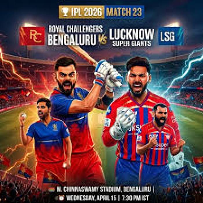 BANGALORE - LUCKNOW  - 7TH MAY IPL CRICKET .