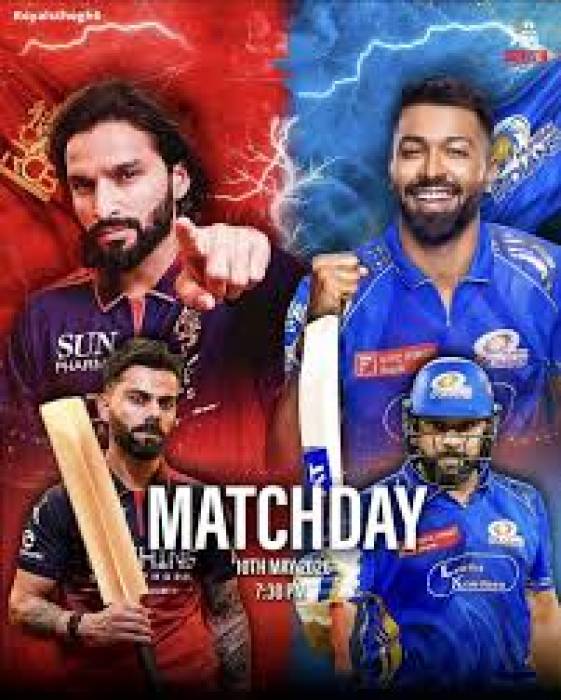 BANGALORE - MUMBAI - 10TH MAY 2026 IPL CRICKET.