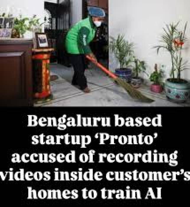 🚨 AI பயிற்சிக்கு வீட்டு வேலைகளைப் பதிவு செய்த ‘பிரான்டோ’: தனியுரிமை சர்ச்சையும், மத்திய அரசு விசாரணையும்!