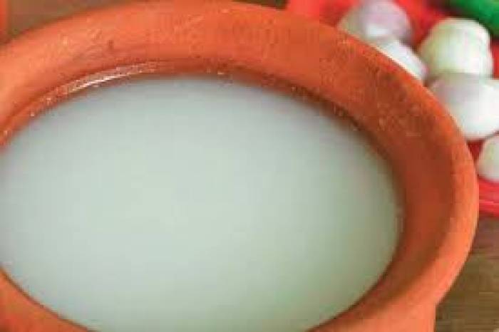 மருத்துவ குணமுள்ள சாதம் வடித்த தண்ணீர்.