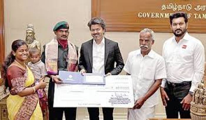 கீர்த்தி சக்ரா விருது பெற்ற தமிழக வீரர்.