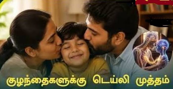 குழந்தைகளுக்கு தினமும் அன்பாக அணைத்தும், முத்தமிட்டும் பாருங்கள்!