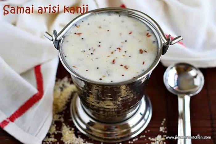 சாமை அரிசி கஞ்சி.
